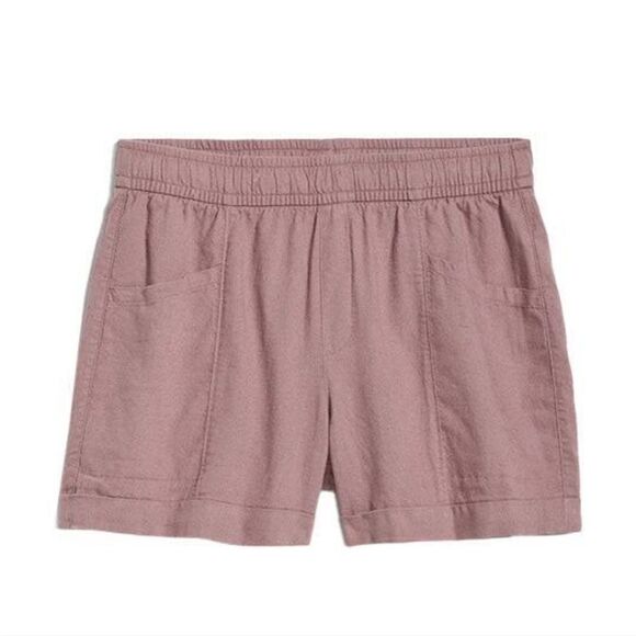 OLD NAVY High-Waisted Linen-Blend Utility Shorts 3.5-inch   XXL Lark NWT - Picture 5 of 7